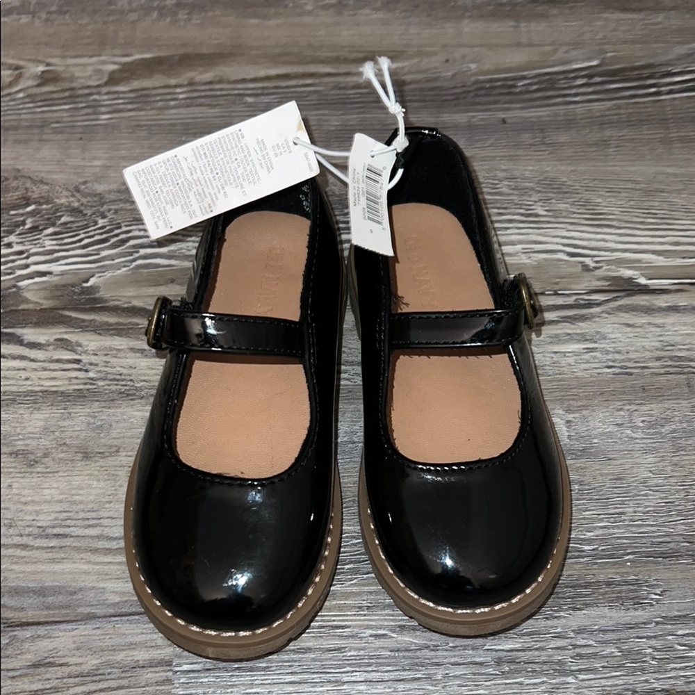 Kids Black Mary Jane Shoes